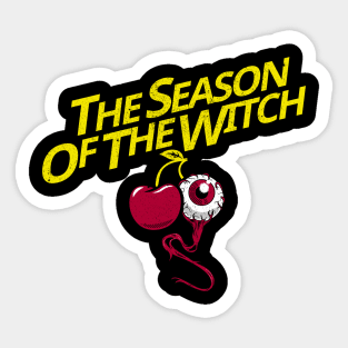 Season of the Witch - Occult Horror - Vintage Distressed Sticker